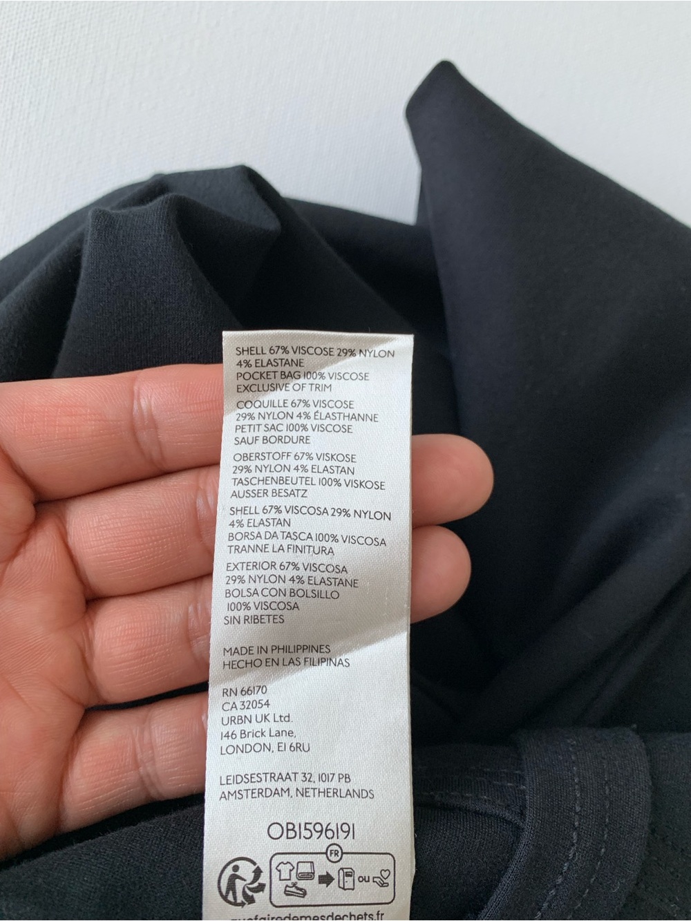 Maeve by Anthropologie wide leg flare Black Pull-On Pants women’s size 14 - Picture 11 of 14